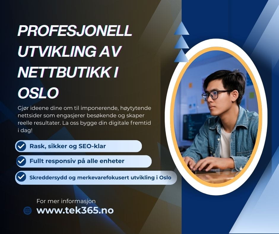Hva koster en nettside i Norge? Komplett prisguide fra TEK365
